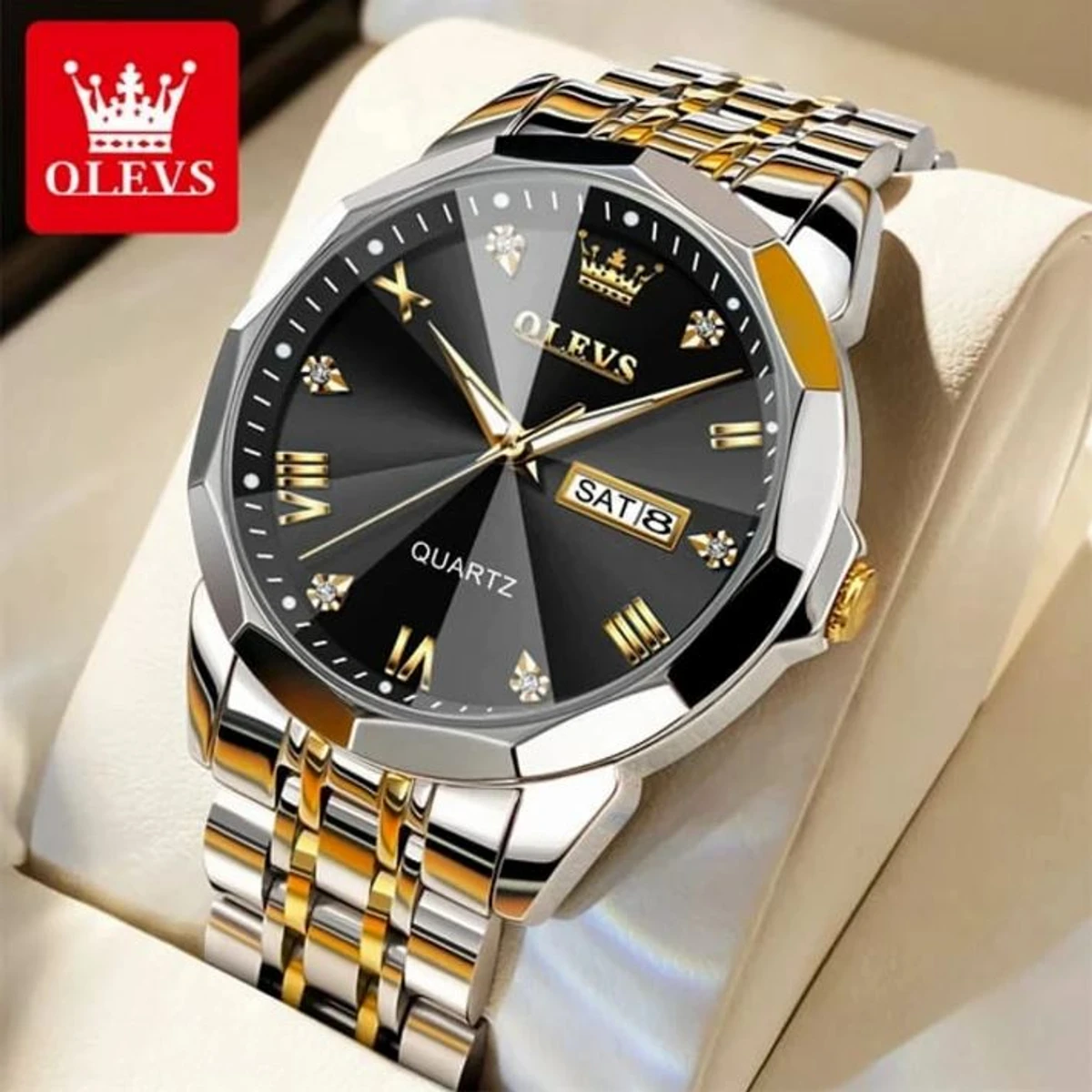 Dial Black OLEVS MODEL 9931 Watch for Men