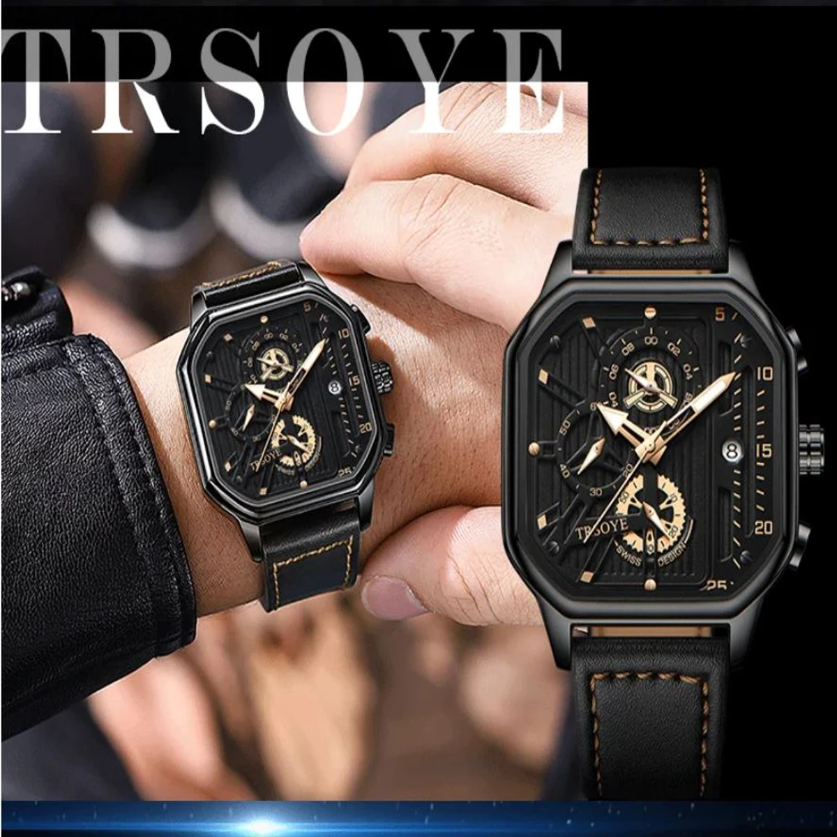 Black TRSOYE WATCH